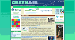 Desktop Screenshot of greenaironline.com